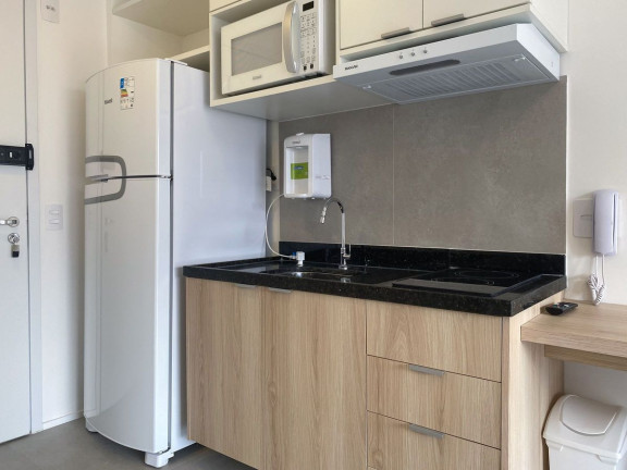 Imagem Apartamento com 1 Quarto para Alugar, 30 m² em Santa Cecília - São Paulo
