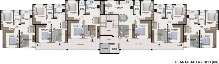 Imagem Apartamento com 2 Quartos à Venda, 49 m² em Petrópolis - Passo Fundo Imagem Apartamento com 2 Quartos à Venda, 49 m² em Petrópolis - Passo Fundo