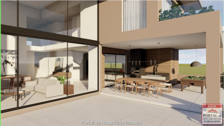 Imagem Casa com 4 Quartos à Venda, 393 m² em Quintas Do Sol - Nova Lima