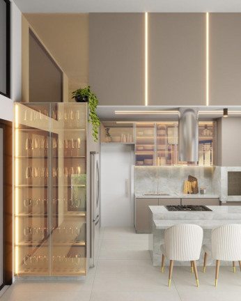 Imagem Casa de Condomínio com 3 Quartos à Venda, 182 m² em Residencial Alphaville Iii - Campo Grande
