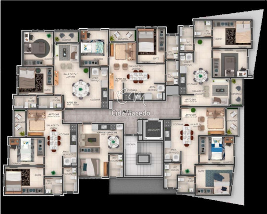 Imagem Apartamento com 1 Quarto à Venda, 22 m² em Aeroclube - João Pessoa Imagem Apartamento com 1 Quarto à Venda, 22 m² em Aeroclube - João Pessoa