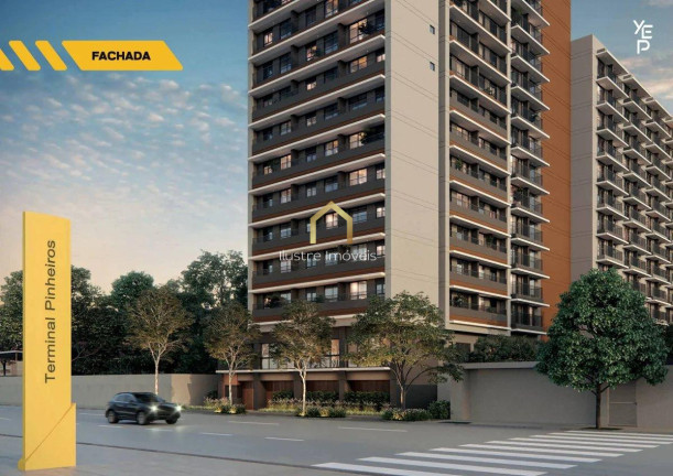 Imagem Apartamento com 1 Quarto à Venda, 28 m² em Pinheiros - São Paulo