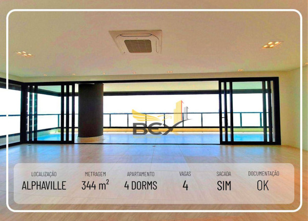 Imagem Apartamento com 4 Quartos à Venda ou Locação, 344 m² em Alphaville Industrial - Barueri Imagem Apartamento com 4 Quartos à Venda ou Locação, 344 m² em Alphaville Industrial - Barueri