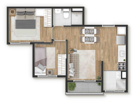 Imagem Apartamento com 2 Quartos à Venda, 37 m² em Jurubatuba - São Paulo Imagem Apartamento com 2 Quartos à Venda, 37 m² em Jurubatuba - São Paulo