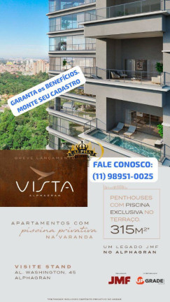 Imagem Apartamento com 3 Quartos à Venda, 126 m² em Alphagran Alphaville - Barueri