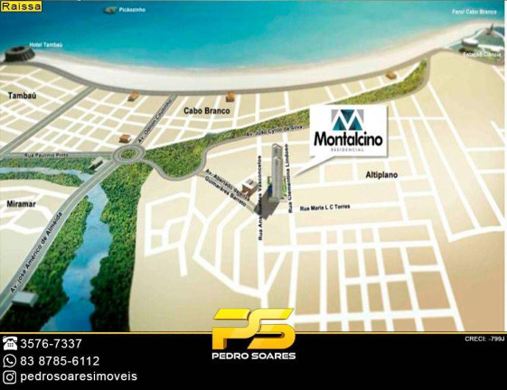 Imagem Apartamento com 4 Quartos à Venda, 127 m² em Altiplano Cabo Branco - João Pessoa