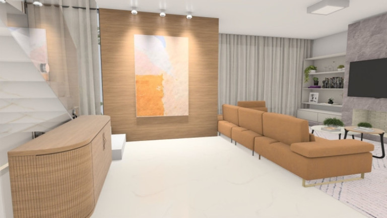 Imagem Casa de Condomínio com 3 Quartos à Venda, 255 m² em Tomazetti - Santa Maria