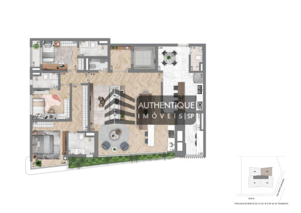 Imagem Apartamento com 3 Quartos à Venda, 165 m² em Brooklin - São Paulo Imagem Apartamento com 3 Quartos à Venda, 165 m² em Brooklin - São Paulo