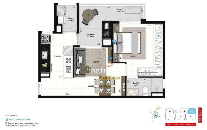 Imagem Apartamento com 1 Quarto à Venda, 52 m² em Tatuapé - São Paulo Imagem Apartamento com 1 Quarto à Venda, 52 m² em Tatuapé - São Paulo