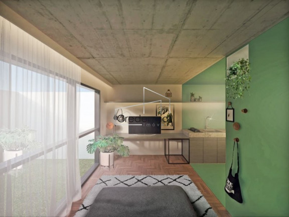 Imagem Apartamento com 1 Quarto à Venda, 19 m² em Cajuru - Curitiba Imagem Apartamento com 1 Quarto à Venda, 19 m² em Cajuru - Curitiba