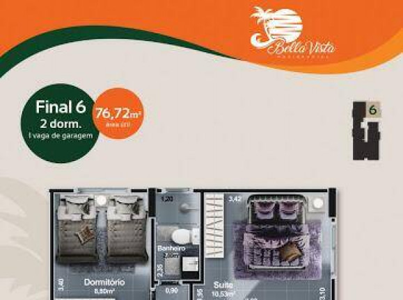 Imagem Apartamento com 2 Quartos à Venda, 71 m² em Centro - Itanhaém Imagem Apartamento com 2 Quartos à Venda, 71 m² em Centro - Itanhaém