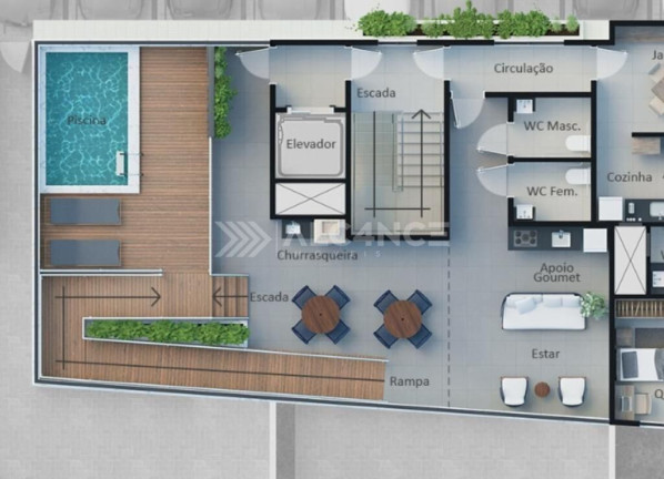 Imagem Apartamento com 2 Quartos à Venda, 53 m² em Bancários - João Pessoa Imagem Apartamento com 2 Quartos à Venda, 53 m² em Bancários - João Pessoa