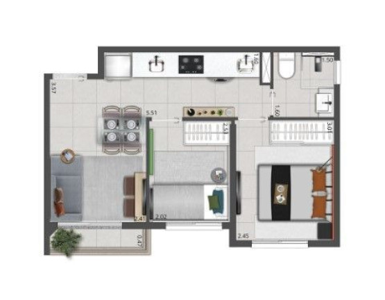 Imagem Apartamento com 2 Quartos à Venda, 34 m² em Cidade Patriarca - São Paulo Imagem Apartamento com 2 Quartos à Venda, 34 m² em Cidade Patriarca - São Paulo