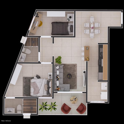 Imagem Apartamento com 2 Quartos à Venda, 60 m² em Centro - Itanhaém Imagem Apartamento com 2 Quartos à Venda, 60 m² em Centro - Itanhaém