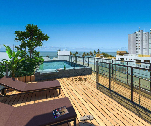 Imagem Imóvel com 1 Quarto à Venda, 30 m² em Cabo Branco - João Pessoa Imagem Imóvel com 1 Quarto à Venda, 30 m² em Cabo Branco - João Pessoa