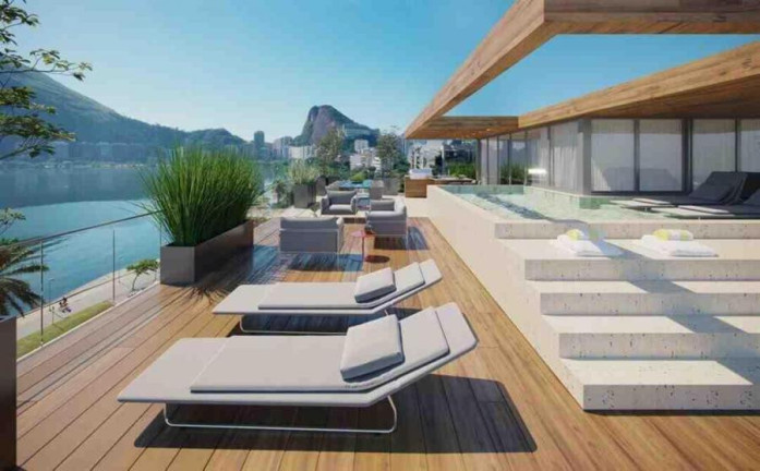 Imagem Apartamento com 3 Quartos à Venda, 183 m² em Lagoa - Rio De Janeiro Imagem Apartamento com 3 Quartos à Venda, 183 m² em Lagoa - Rio De Janeiro
