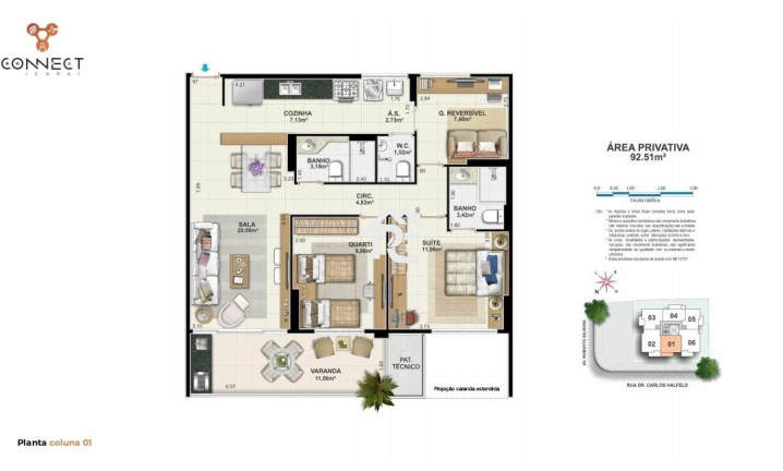 Imagem Apartamento com 3 Quartos à Venda, 92 m² em Icaraí - Niterói Imagem Apartamento com 3 Quartos à Venda, 92 m² em Icaraí - Niterói