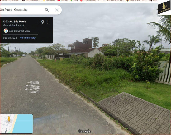 Imagem Terreno à Venda, 360 m² em Balneario Coroados - Guaratuba