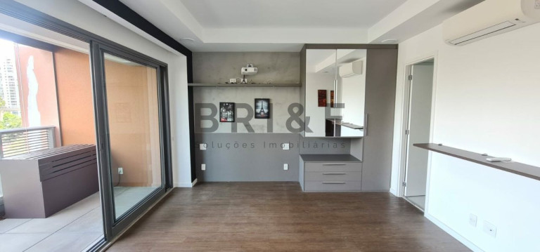 Imagem Apartamento com 1 Quarto para Alugar, 40 m² em Brooklin - São Paulo Imagem Apartamento com 1 Quarto para Alugar, 40 m² em Brooklin - São Paulo