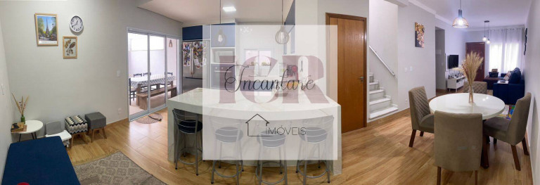 Casa de Condomínio com 3 Quartos à Venda, 150 m² em Residencial Horto Florestal Villagio - Sorocaba