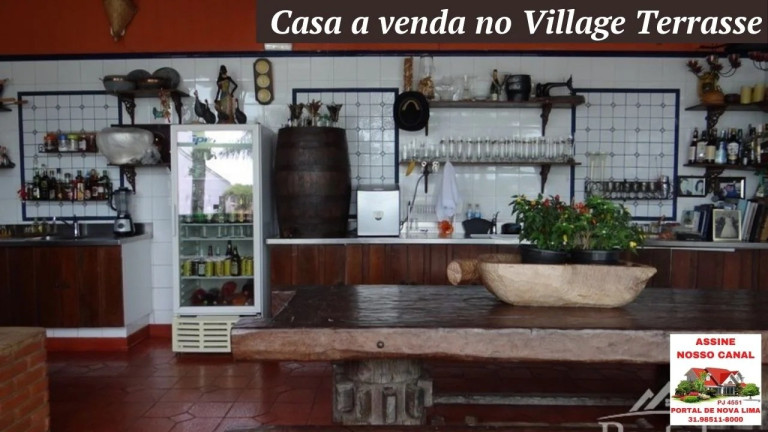 Imagem Casa com 4 Quartos à Venda,  em Village Terrasse - Nova Lima
