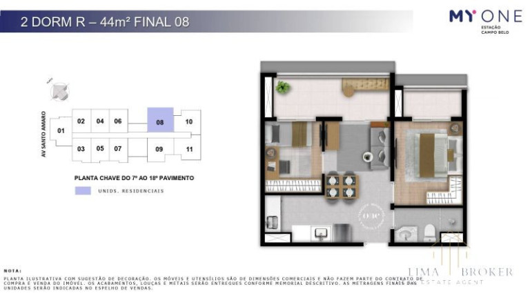 Imagem Apartamento com 1 Quarto à Venda, 31 m² em Santo Amaro - São Paulo