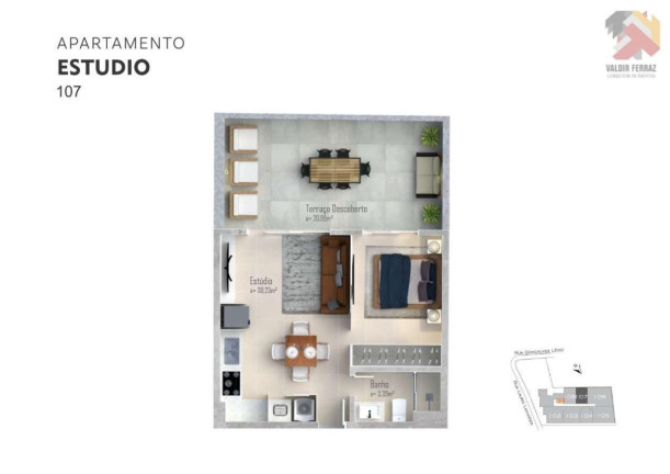 Imagem Apartamento com 2 Quartos à Venda, 68 m² em Trindade - Florianópolis