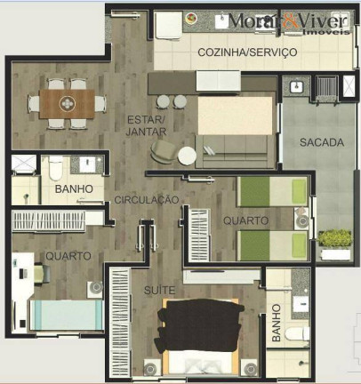 Imagem Apartamento com 2 Quartos à Venda, 78 m² em Vila Izabel - Curitiba Imagem Apartamento com 2 Quartos à Venda, 78 m² em Vila Izabel - Curitiba
