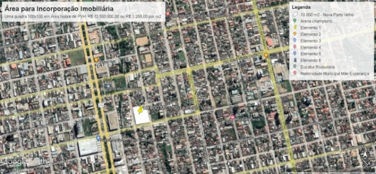 Imagem Terreno à Venda, 10.000 m² em Nova Porto Velho - Porto Velho Imagem Terreno à Venda, 10.000 m² em Nova Porto Velho - Porto Velho