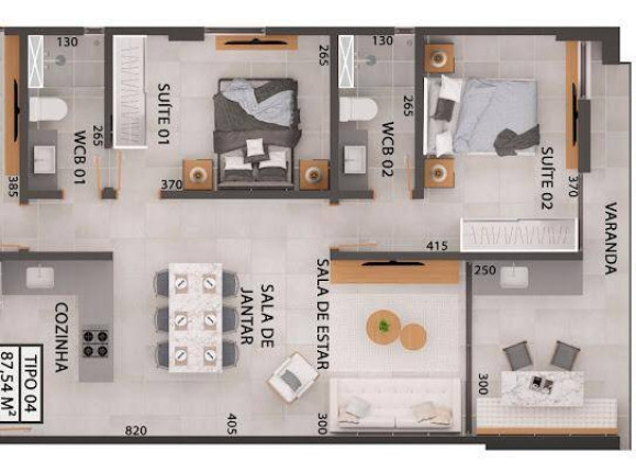 Imagem Apartamento à Venda, 68 m² em Jardim Oceania - João Pessoa