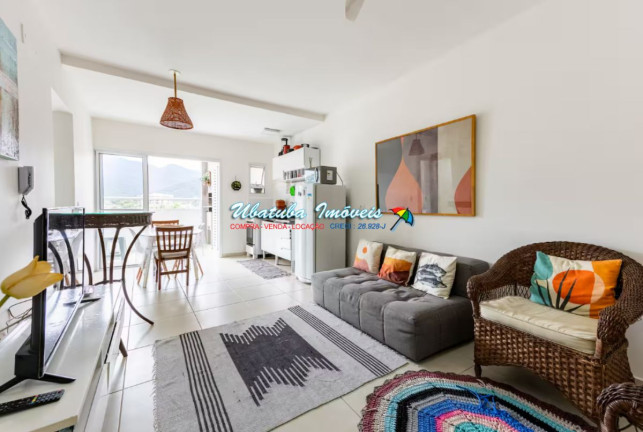 Apartamento com 2 Quartos à Venda, 63 m² em Perequê Açu - Ubatuba