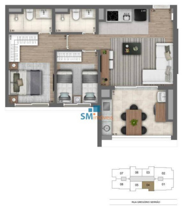 Imagem Apartamento com 2 Quartos à Venda, 65 m² em Vila Mariana - São Paulo
