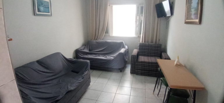 Apartamento com 1 Quarto à Venda, 30 m² em Gonzaga - Santos