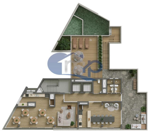 Imagem Apartamento com 2 Quartos à Venda, 82 m² em Centro - Torres