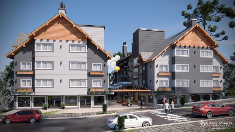 Imagem Apartamento com 1 Quarto à Venda, 56 m² em Moura - Gramado