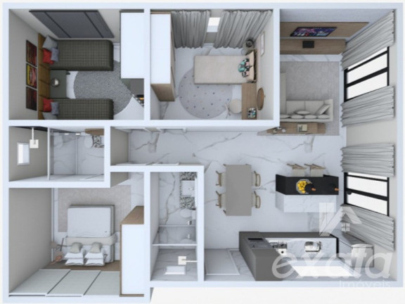 Imagem Casa com 3 Quartos à Venda, 78 m² em São Francisco - Serra Imagem Casa com 3 Quartos à Venda, 78 m² em São Francisco - Serra