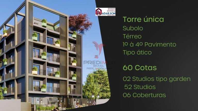 Imagem Imóvel com 1 Quarto à Venda, 22 m² em Trindade - Florianópolis Imagem Imóvel com 1 Quarto à Venda, 22 m² em Trindade - Florianópolis