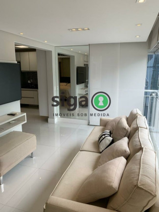 Imagem Apartamento com 1 Quarto para Alugar, 55 m² em Itaim Bibi - São Paulo Imagem Apartamento com 1 Quarto para Alugar, 55 m² em Itaim Bibi - São Paulo