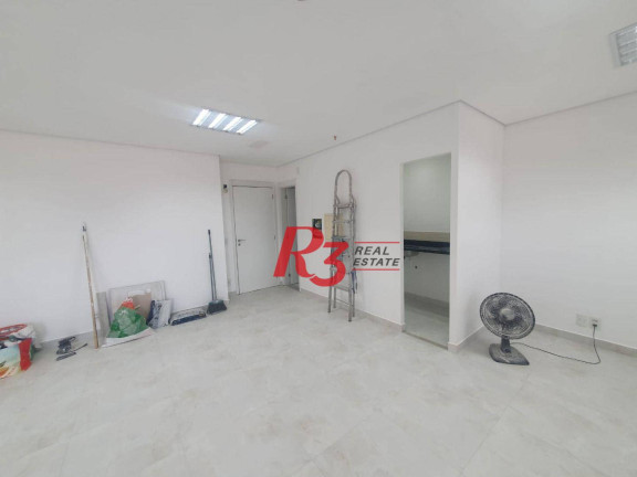 Imagem Sala Comercial à Venda ou Locação, 43 m² em Valongo - Santos Imagem Sala Comercial à Venda ou Locação, 43 m² em Valongo - Santos