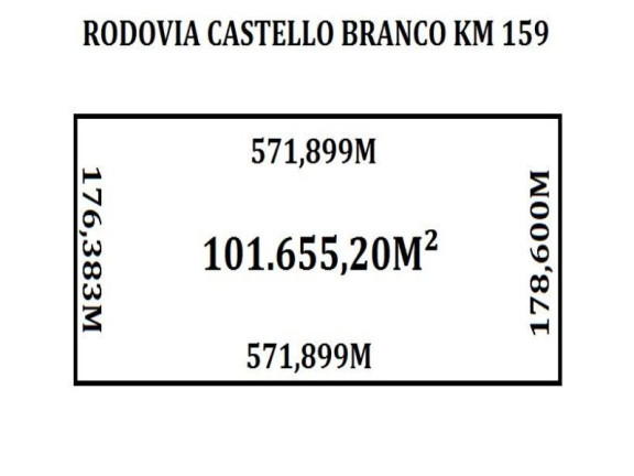 Imagem Terreno à Venda, 101.665 m² em Nova Tatuí - Tatuí