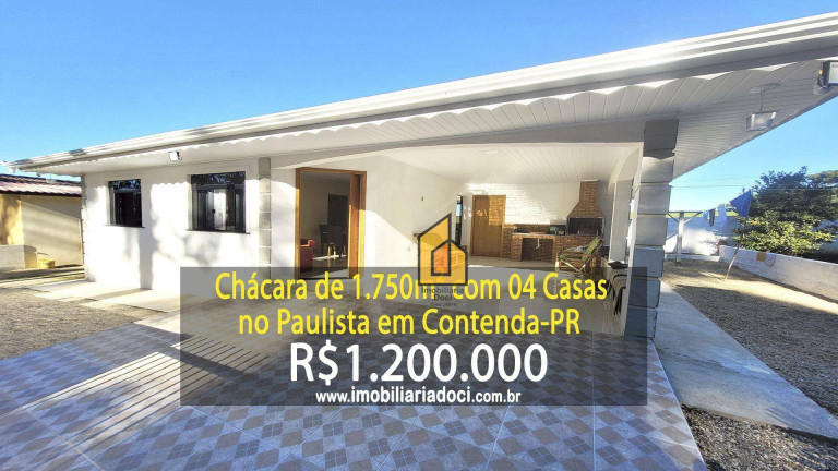 Chácara com 3 Quartos à Venda, 1 m² em Zona Rural - Contenda