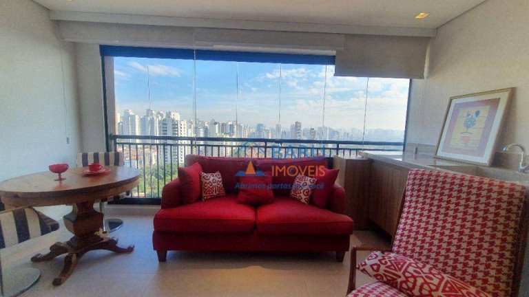 Imagem Apartamento com 1 Quarto para Alugar, 35 m² em Campo Belo - São Paulo Imagem Apartamento com 1 Quarto para Alugar, 35 m² em Campo Belo - São Paulo