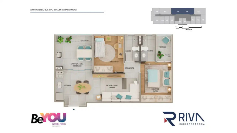 Imagem Apartamento com 2 Quartos à Venda, 59 m² em Barro Preto - Belo Horizonte Imagem Apartamento com 2 Quartos à Venda, 59 m² em Barro Preto - Belo Horizonte