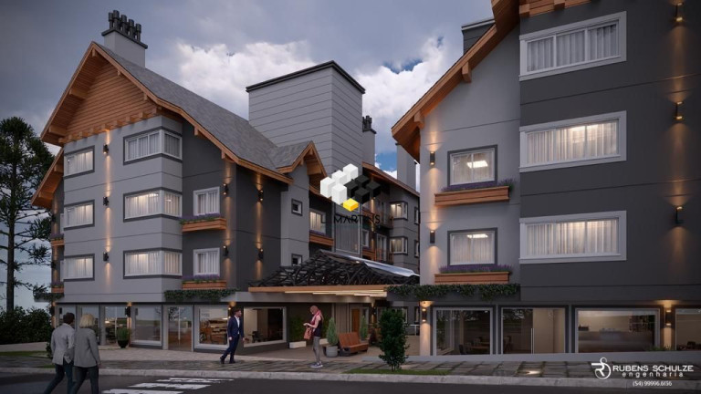 Imagem Apartamento com 1 Quarto à Venda, 56 m² em Moura - Gramado