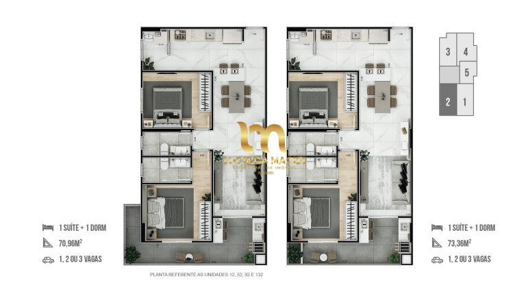 Imagem Apartamento com 2 Quartos à Venda, 69 m² em Guilhermina - Praia Grande