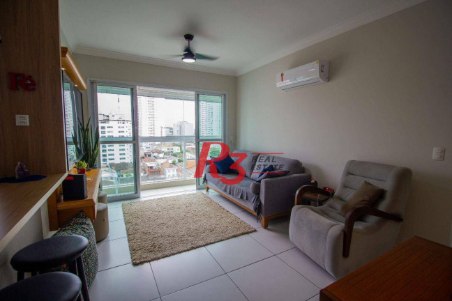 Apartamento com 2 Quartos à Venda, 82 m² em Aparecida - Santos