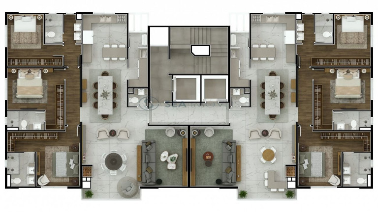Imagem Apartamento com 4 Quartos à Venda, 137 m² em Centro - Balneário Camboriú Imagem Apartamento com 4 Quartos à Venda, 137 m² em Centro - Balneário Camboriú