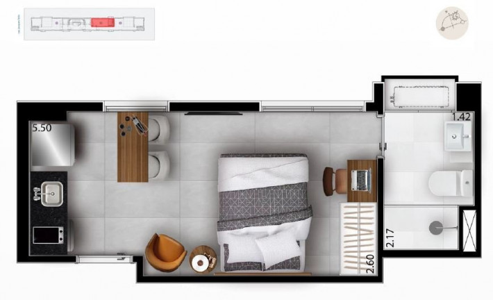 Imagem Apartamento com 1 Quarto à Venda, 47 m² em Vila Nova Conceição - São Paulo Imagem Apartamento com 1 Quarto à Venda, 47 m² em Vila Nova Conceição - São Paulo