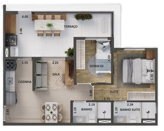 Imagem Apartamento com 2 Quartos à Venda, 32 m² em Chácara Santo Antônio (zona Sul) - São Paulo Imagem Apartamento com 2 Quartos à Venda, 32 m² em Chácara Santo Antônio (zona Sul) - São Paulo