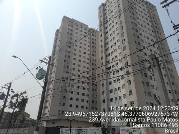 Apartamento com 2 Quartos à Venda, 45 m² em Areia Branca - Santos